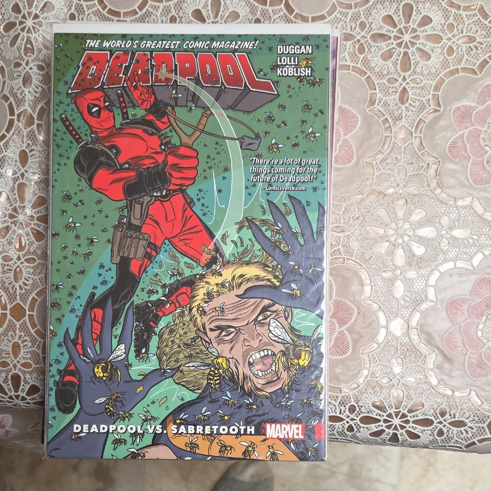 Any 4 Singles for $20 Marvel Deadpool vs. Sabretooth Comic